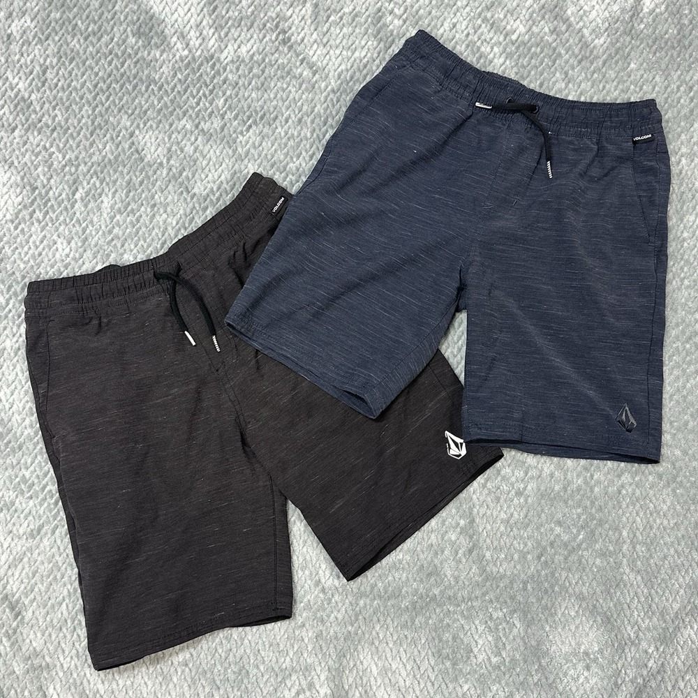 Volcom Boys Shorts Lot Size Large School Play Athletic Youth Clothes